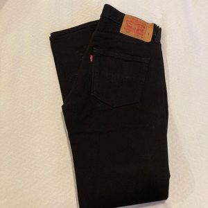 Levis 501 Jeans Mens 32 34 black. Button Fly. Never worn. New w/o tags. Classsic
